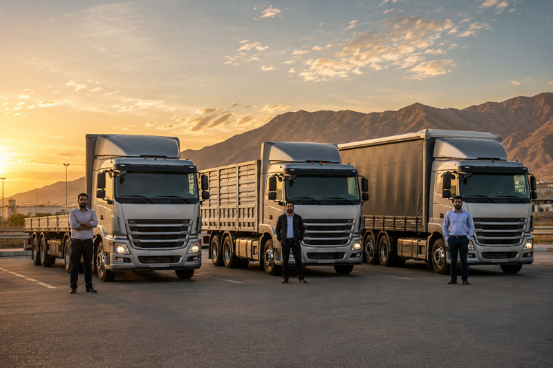 Introducing the types of intercity freight trailers: flatbed, edged, transit