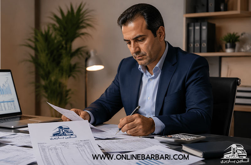 نقش بارنامه در محاسبه مالیات حمل و نقل