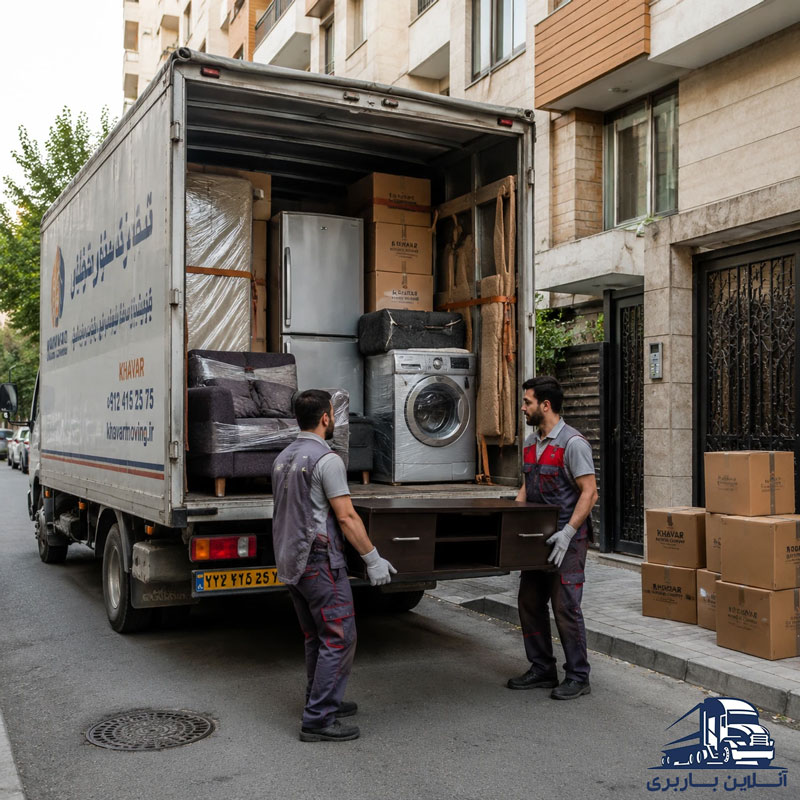هزینه کرایه خاور مسقف فلزی و چادری