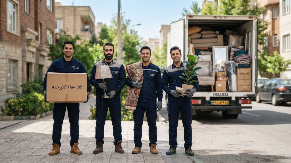 لیست حمل بار اسباب منزل